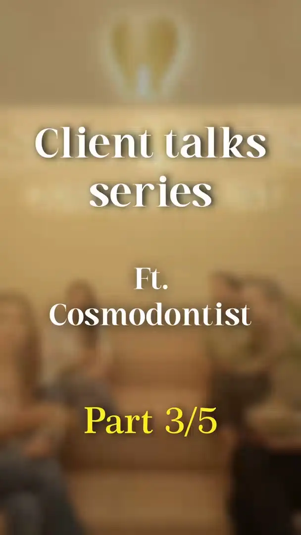 Cosmodontist client testimonial video 3