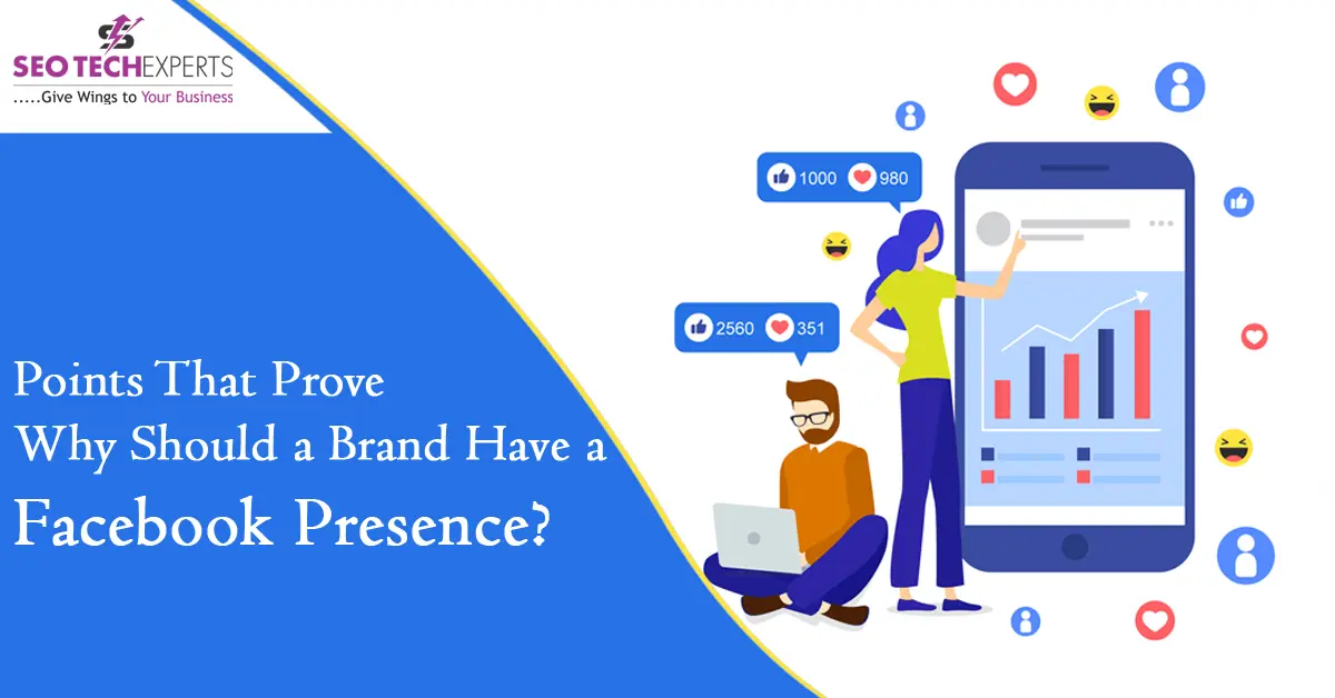 brand have a facebook presence