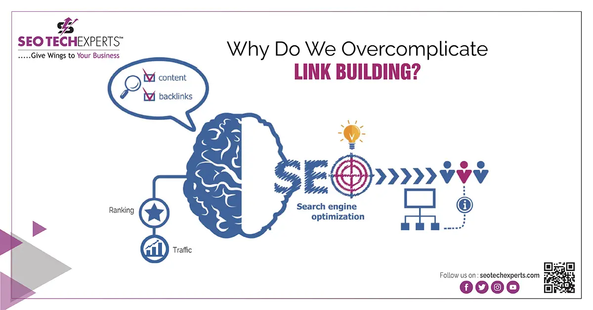 Overcomplicate link building